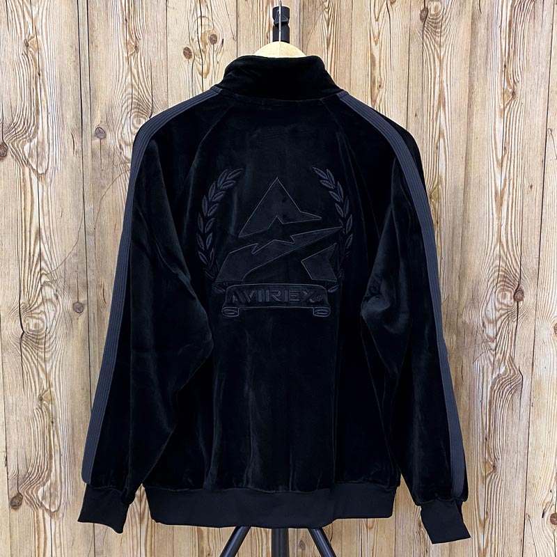 AVIREX アヴィレックス VELOUR TRACK JKT ベロア トラック ジャケット