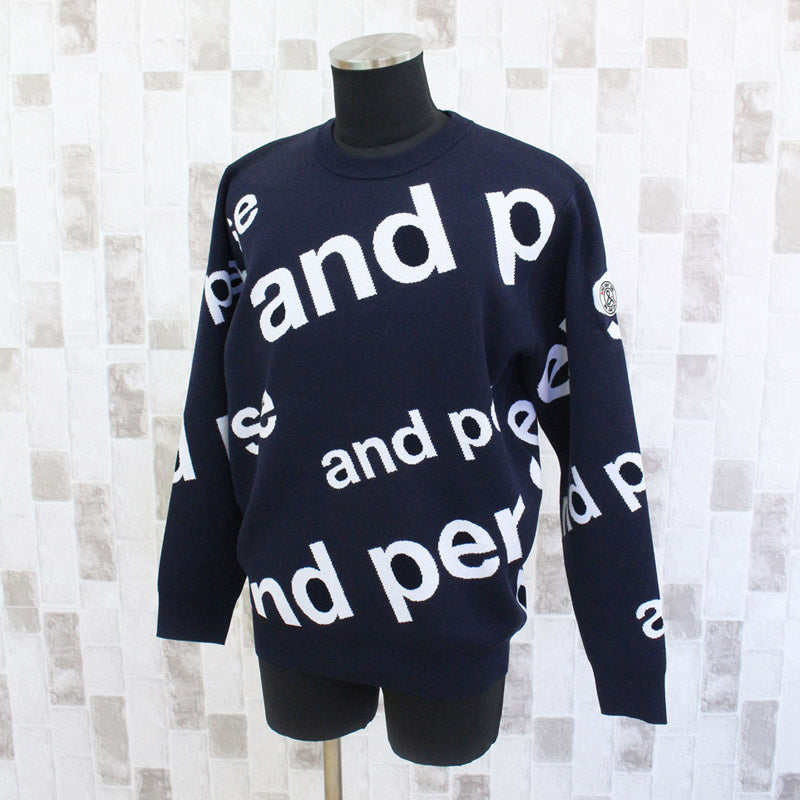 and per se アンパスィ ゴルフウェア メンズ ニットセーター トップス