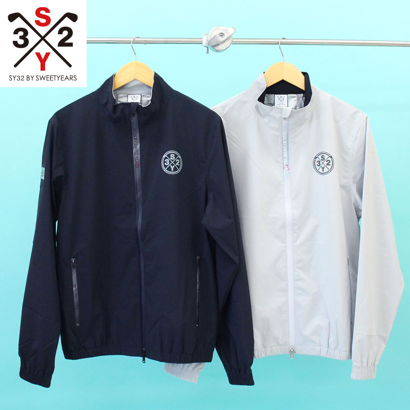 SY32 by SWEET YEARS ゴルフウェア メンズ ジャケットブルゾン ジップ