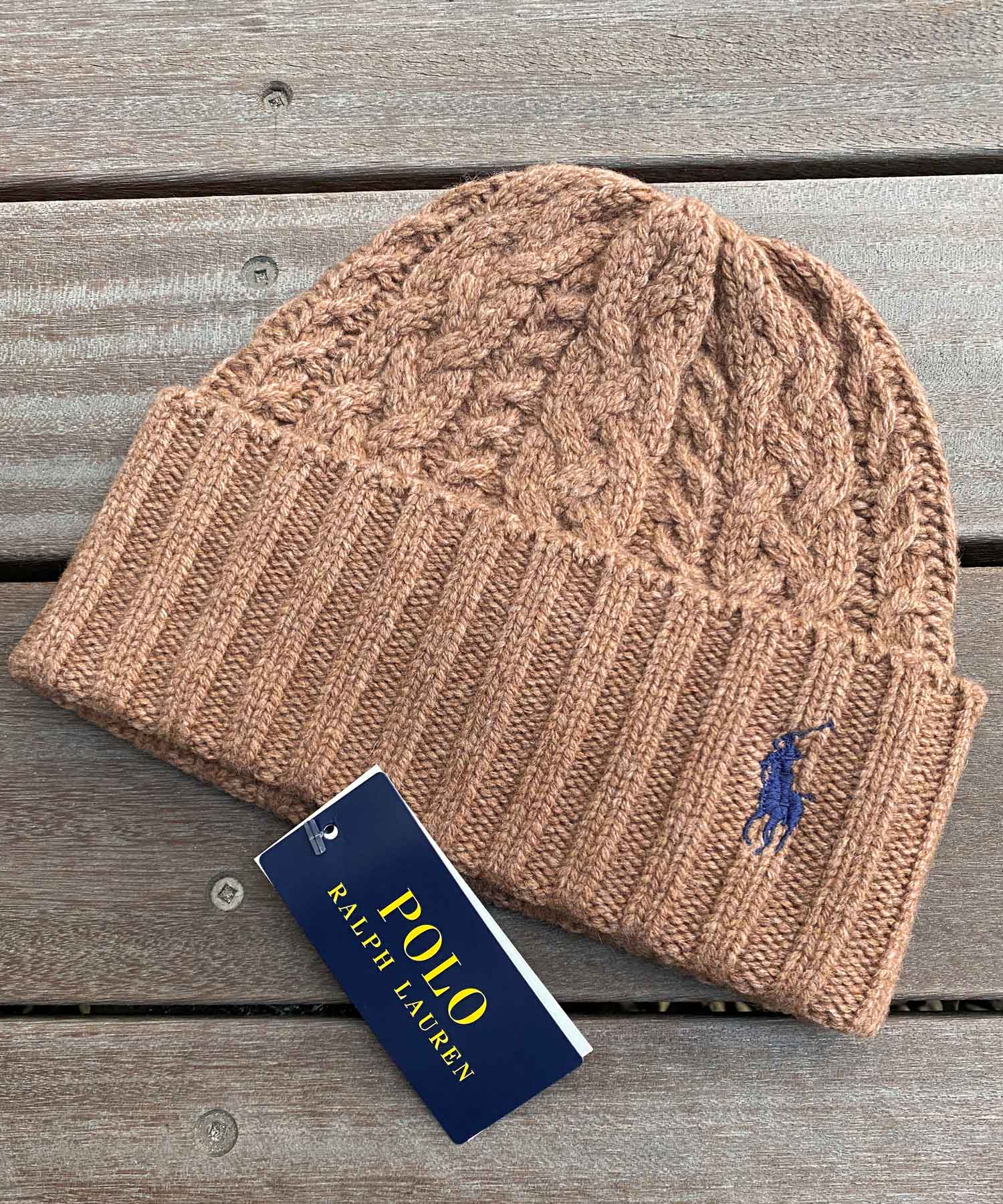 POLO RALPH LAUREN ポロ ラルフローレン ケーブル編み ウール ニット