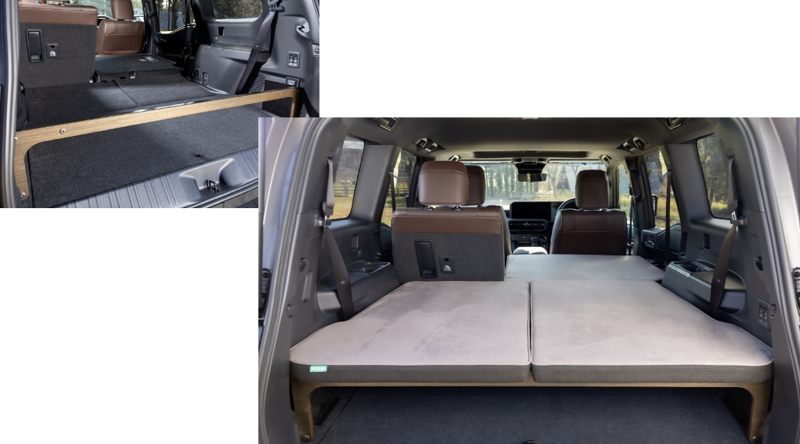 ランドクルーザースペシャルベッドキット｜キャンピングカー＆トラベル