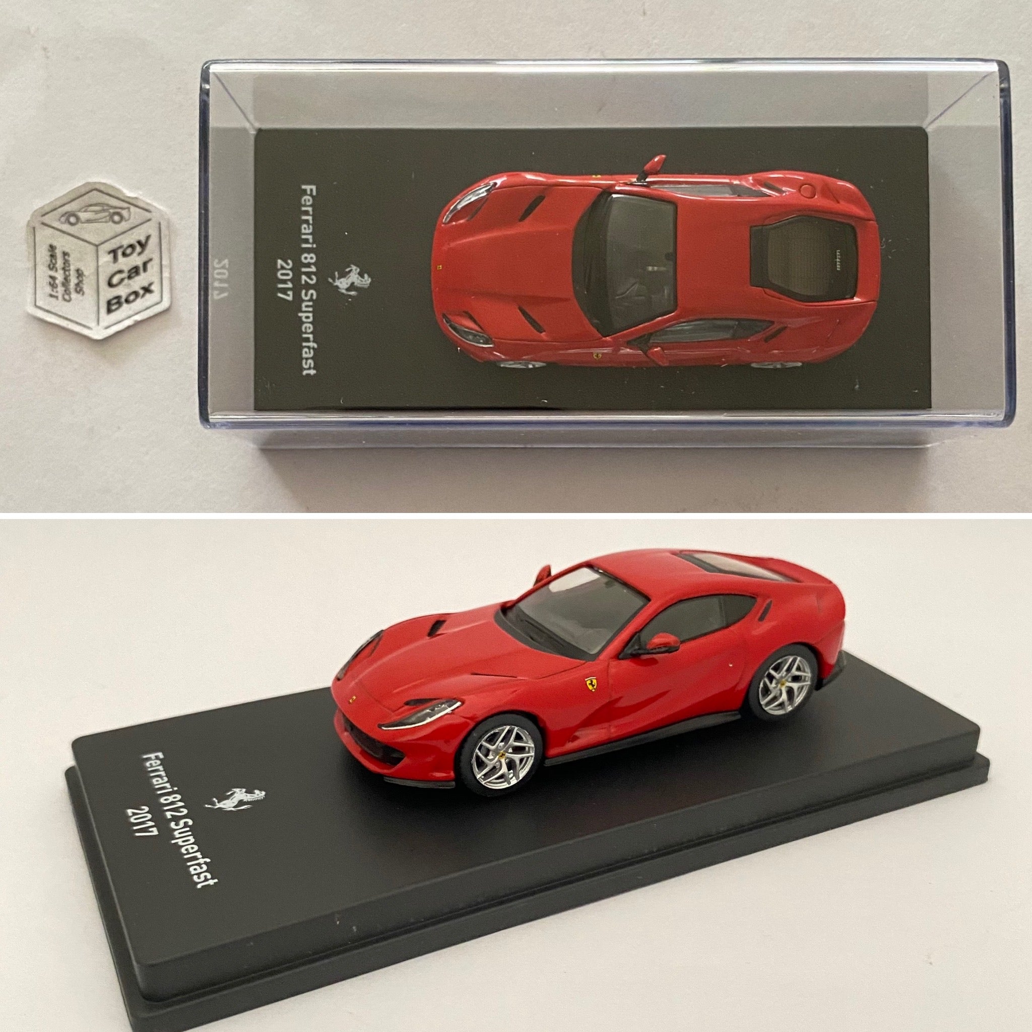CENTAURIA x IXO - 2017 Ferrari 812 Superfast (Red 1/64 Scale* - In