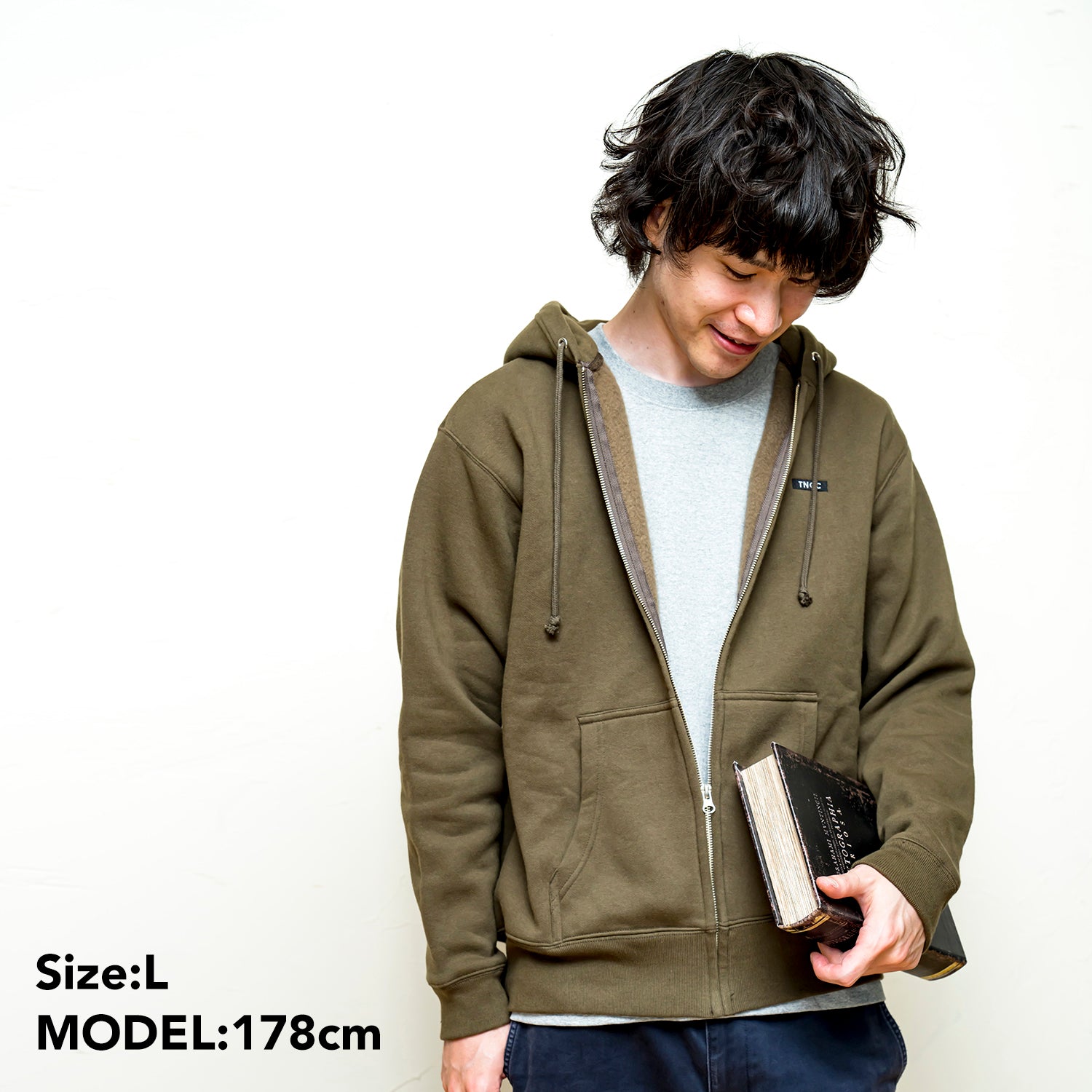 TNOC THE HOODIE ZIPUP / Signature