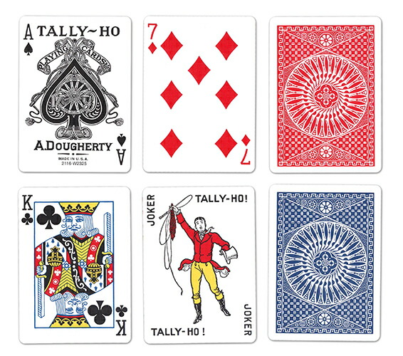 楽天市場】【トランプ】TALLY-HO CIRCLE BACK 1DOZEN ≪ タリホー