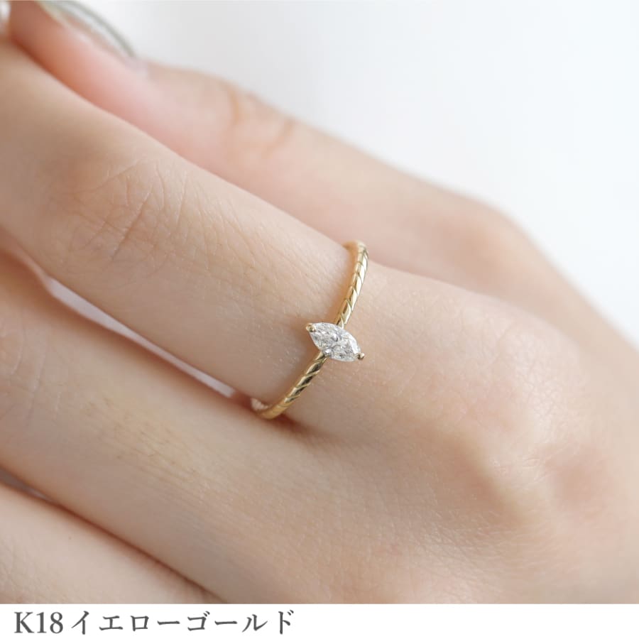 楽天市場】【一点限り】 ダイヤモンド リング 18金 0.19 カラット k18