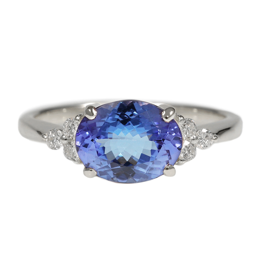 keikosamaタンザナイト（44.18 CtサファイアSV925 指輪 ビズー公式
