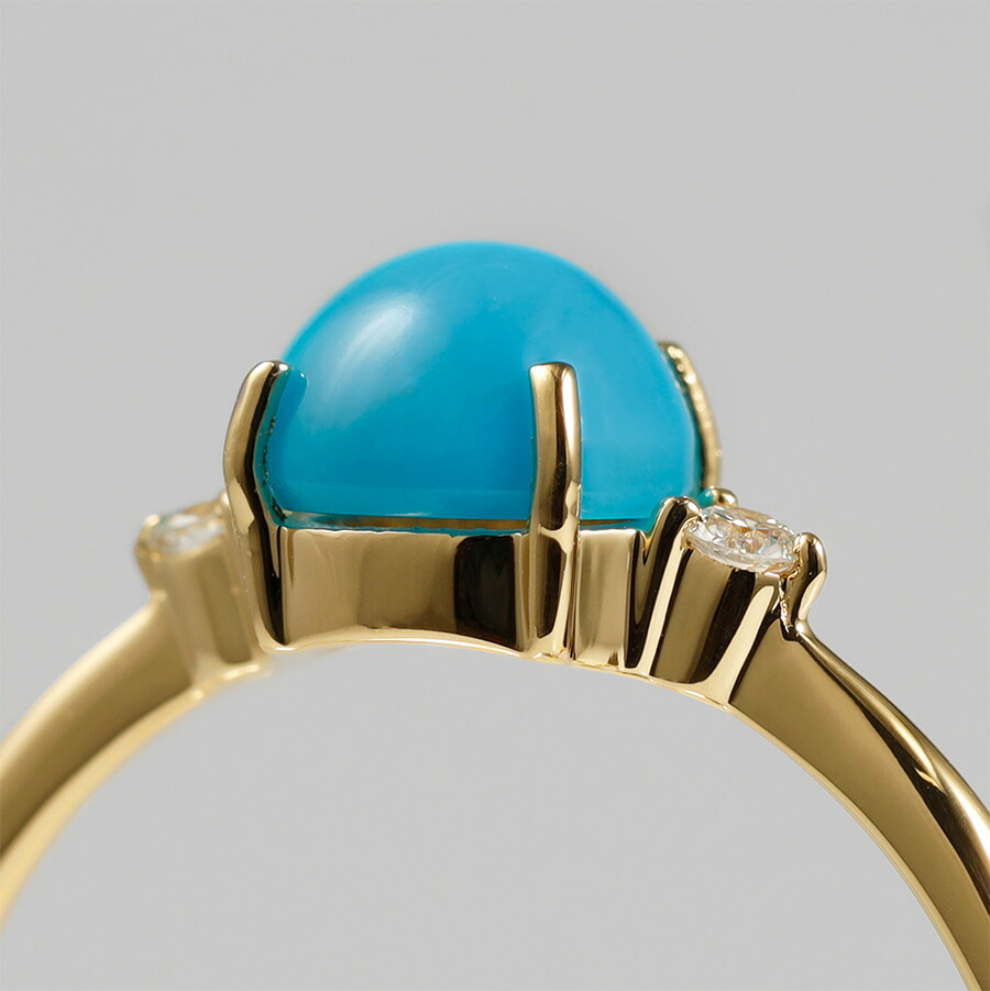 楽天市場】【SS限定 10％OFF！】 ターコイズ ダイヤモンド リング