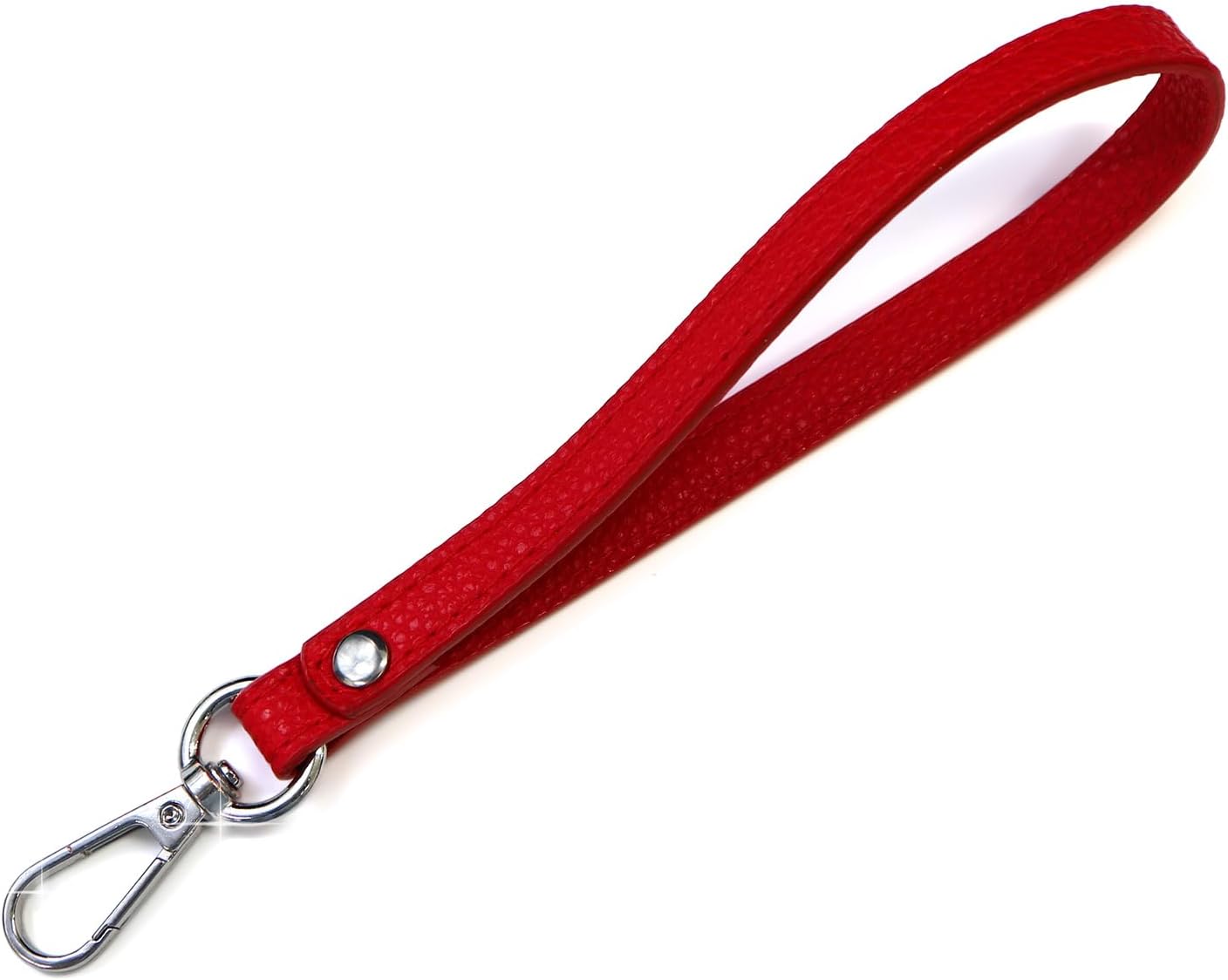 楽天市場】[きらきらぷんぷん丸] レザーストラップ【赤 レッド