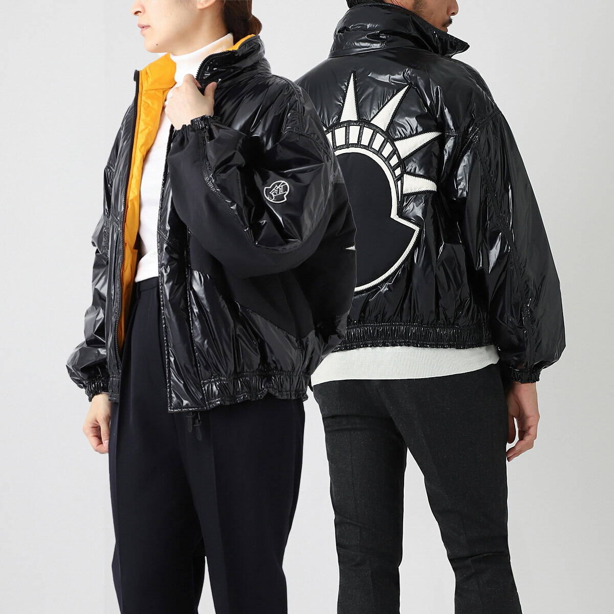 楽天市場】モンクレール MONCLER ダウンジャケット ブラック メンズ