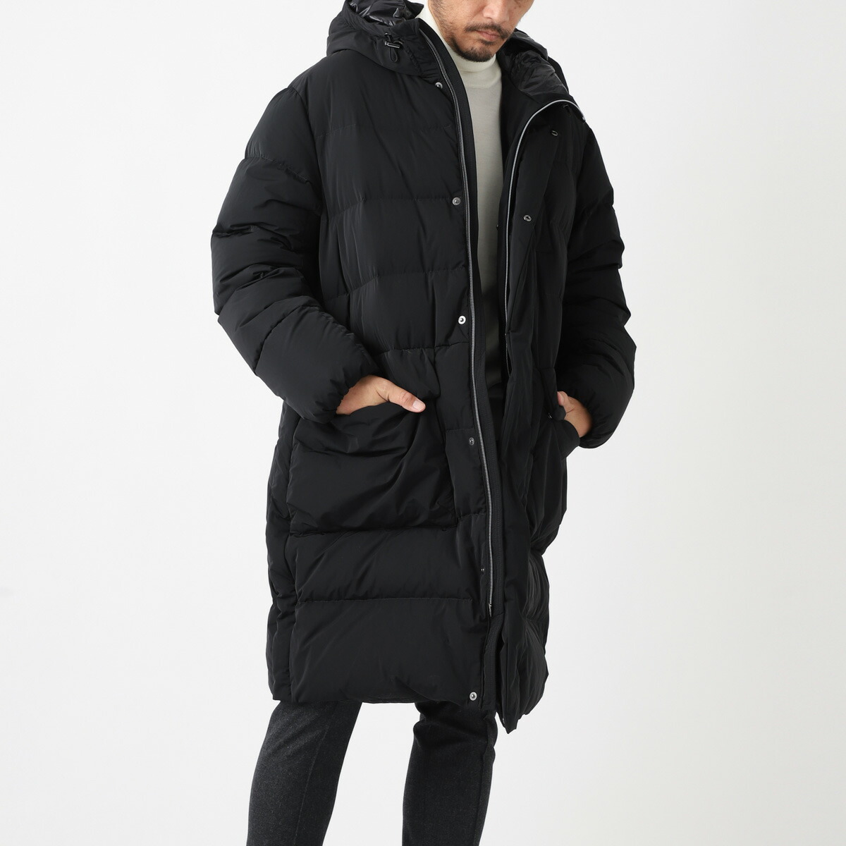 楽天市場】タトラス TATRAS ダウンコート ブラック メンズ 大きい