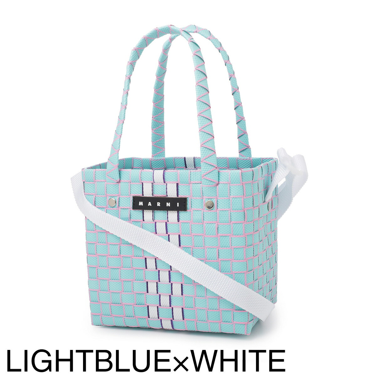 楽天市場】マルニ MARNI ショルダーバッグ かごバッグ m01489 m00iw