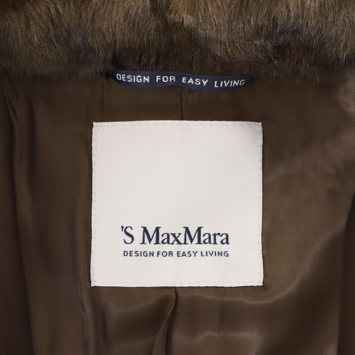 楽天市場】エスマックスマーラ S Max Mara ウールコート ファーコート