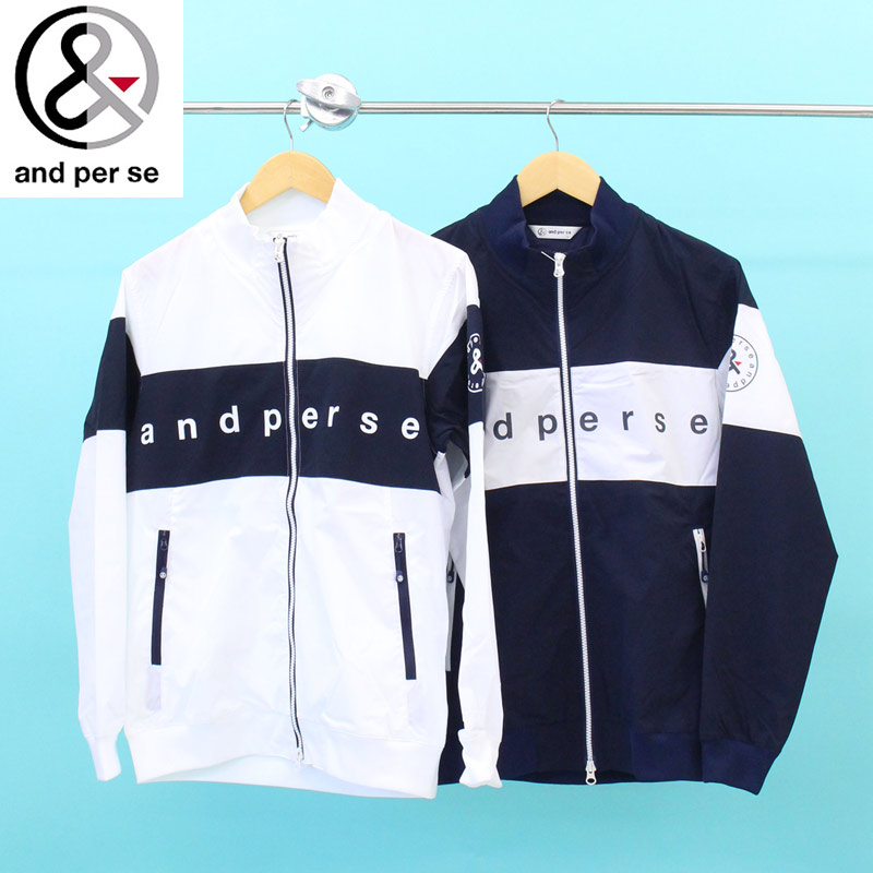 楽天市場】送料無料 and per se アンパスィ ゴルフウェア メンズ