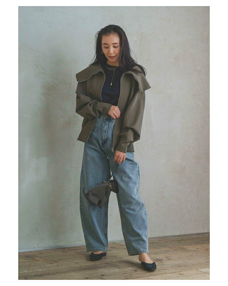 楽天市場】SHIORI×MERI ビッグカラーZIPトップス : MERI