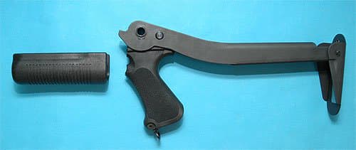 楽天市場】【タクティカルで重厚感あるスチール折り畳みストック】G&P