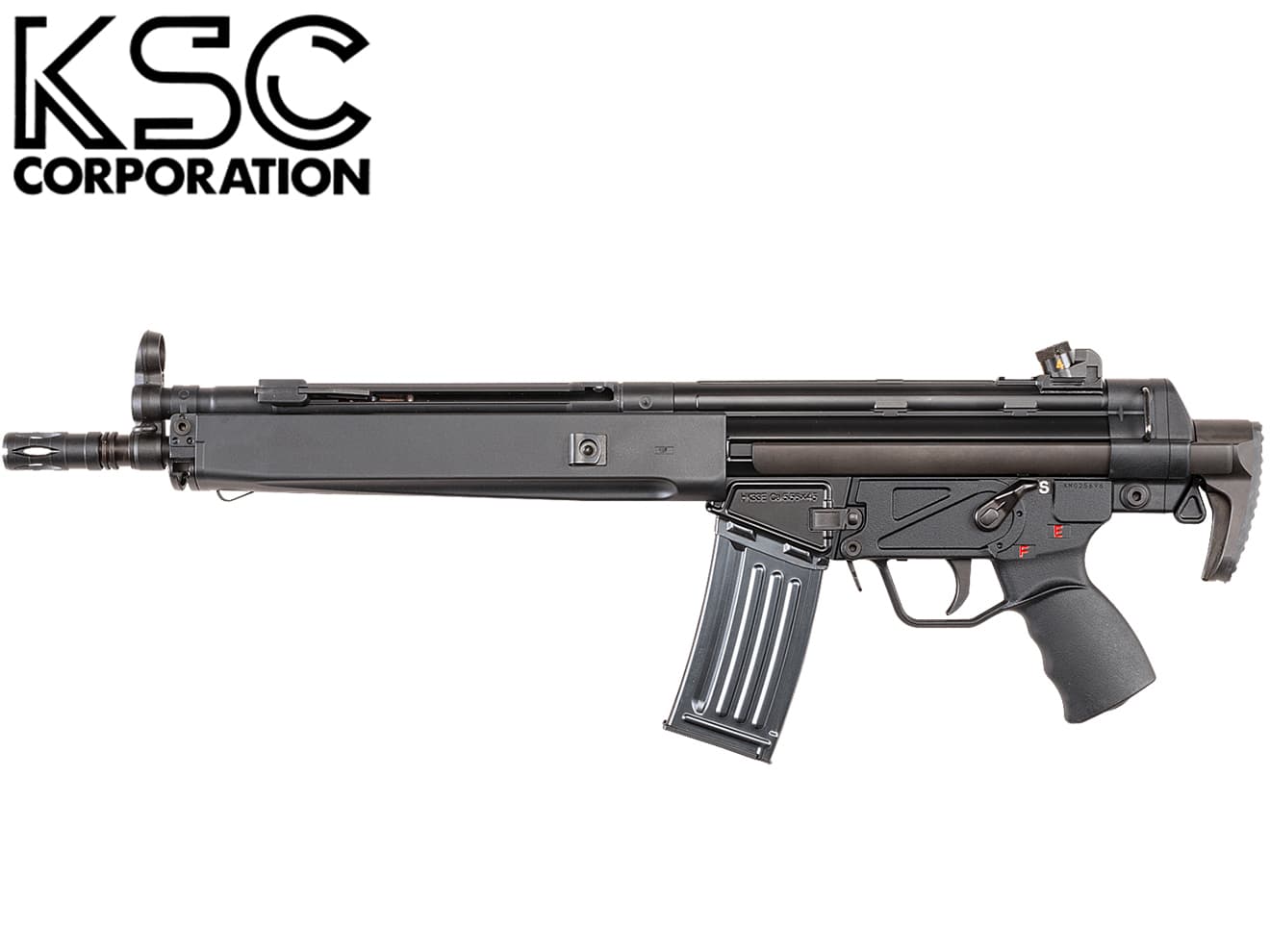 楽天市場】KSC 電動ガン HK33K◇AEG/スタンダード電動ガン/手動