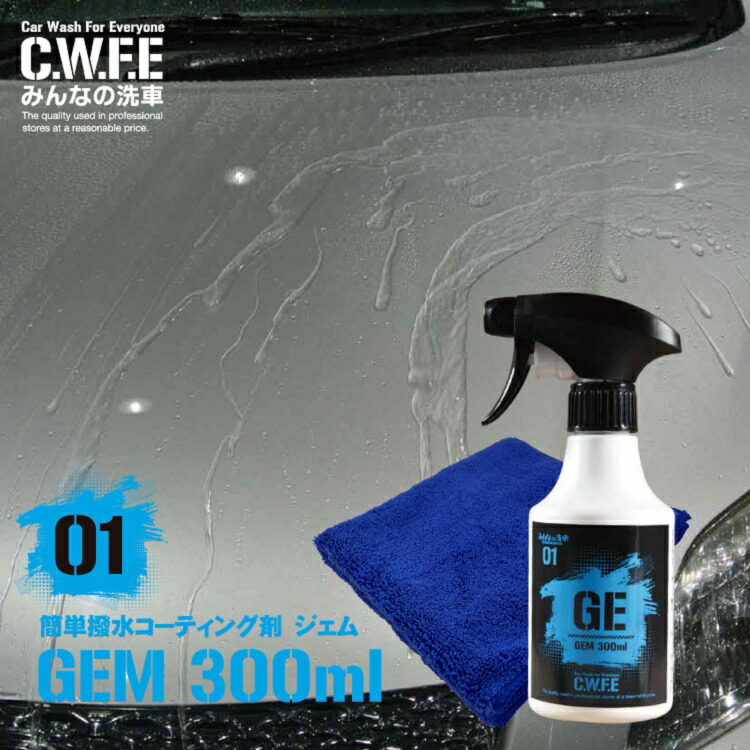 楽天市場】洗車 コーティング 撥水 簡単セルフコーティング 300ml