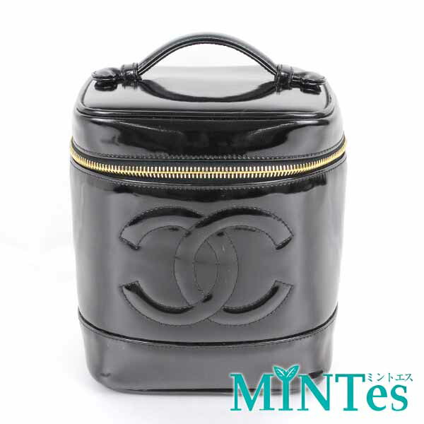 楽天市場】Chanel シャネル エナメル 縦型 バニティ 化粧ポーチ A01998
