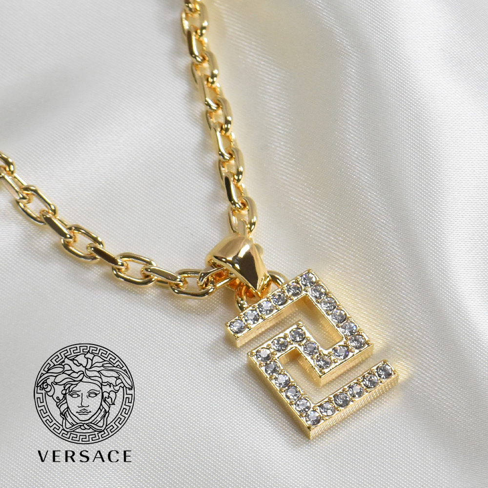 楽天市場】ヴェルサーチ ネックレス ゴールド ビジュー グレカ