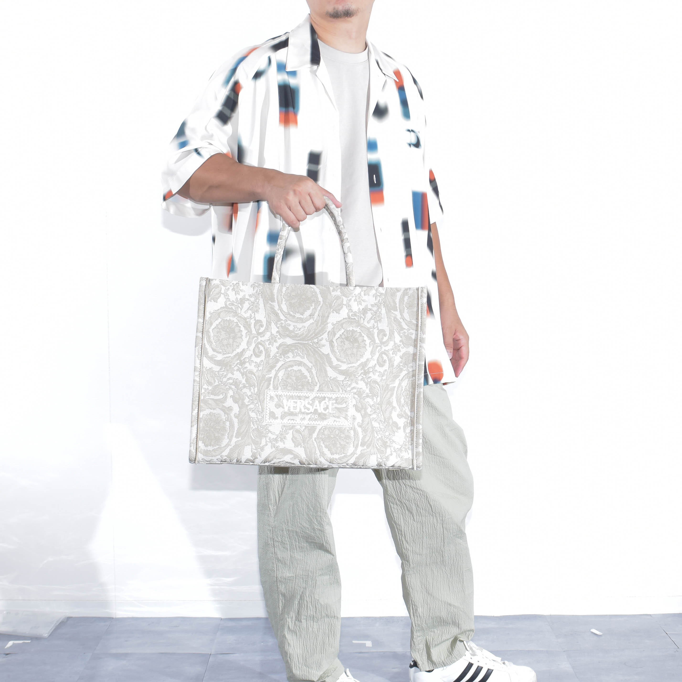 楽天市場】ヴェルサーチ バッグ メンズ トートバッグ 1013152 バロッコ