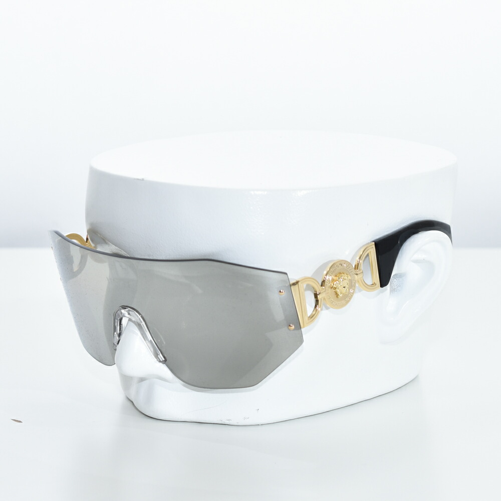 楽天市場】ヴェルサーチ サングラス メンズ ミラーサングラス グレー