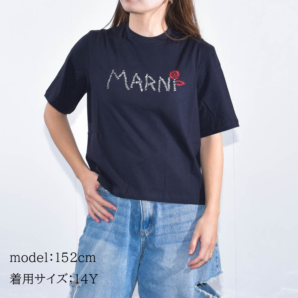楽天市場】マルニ Tシャツ キッズ ロゴ 大人もOK レディース MARNI