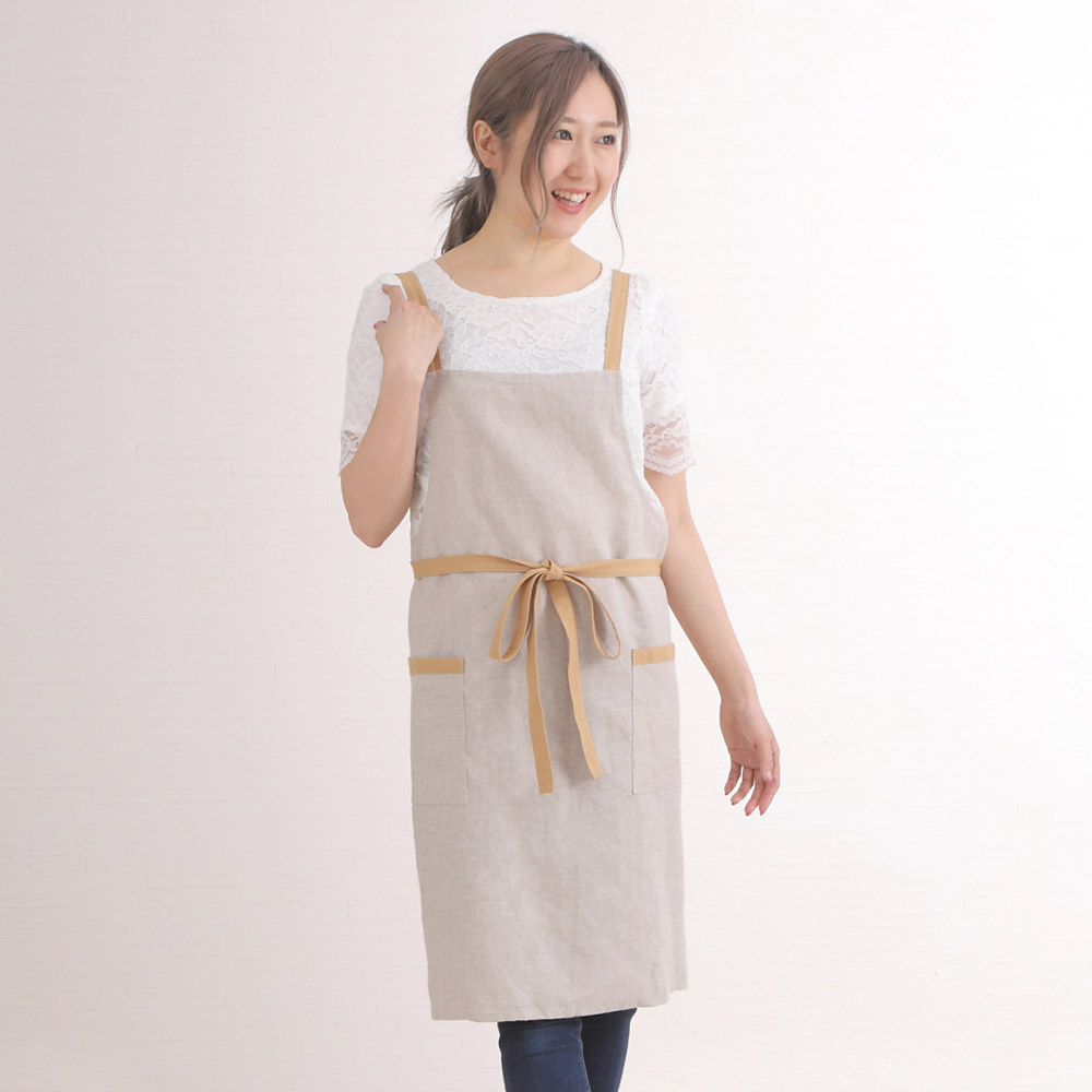 さっちゃん リネンエプロンセット 楽天市場】リネン エプロン LINEN