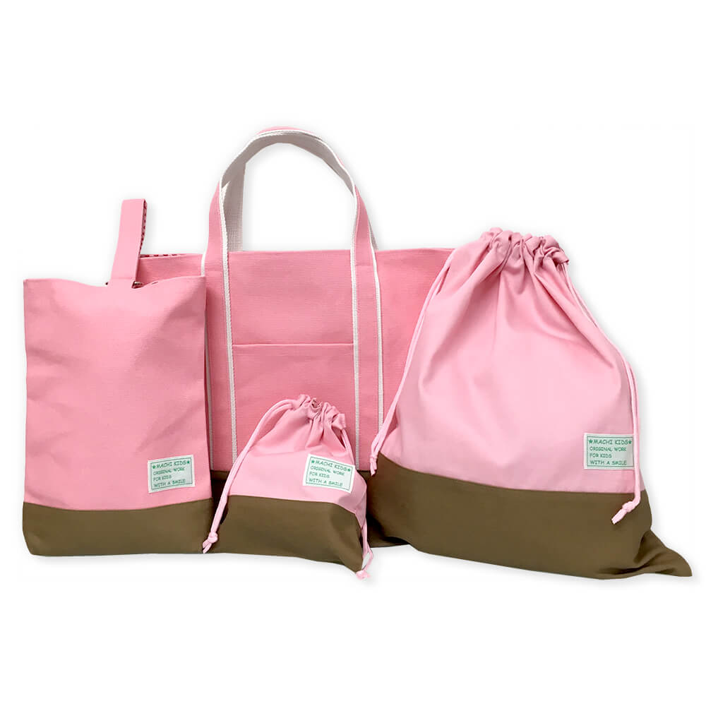 レッスンバッグ 上履き入れ 体操服袋 ヌビ ハート刺繍 【公式通販】