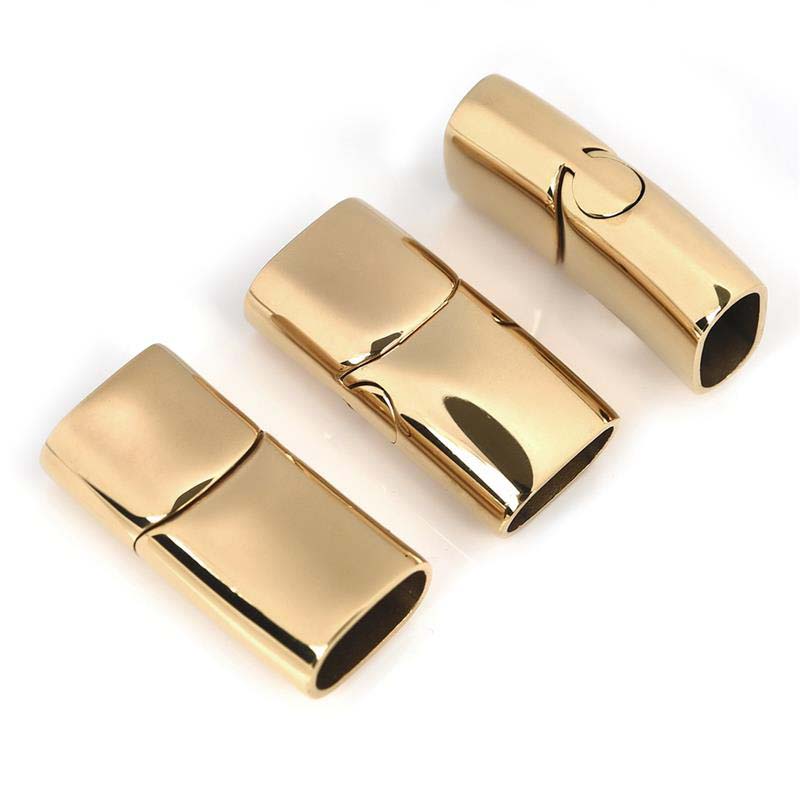 楽天市場】[ 太さ 8mmx4mm 平ら ひも用 ] 編み込み ゴールド ラバー