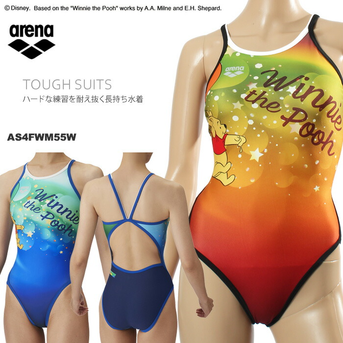 楽天市場】レディース 競泳練習用水着 arena アリーナ DISNEY