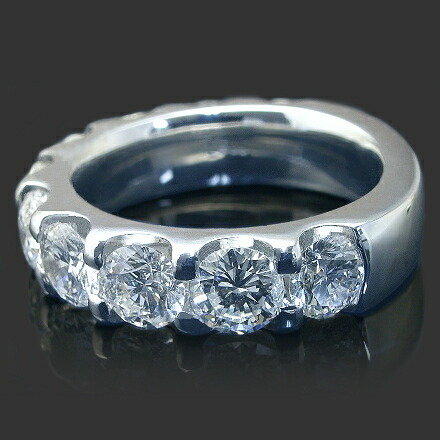 楽天市場】3.0ct 3カラット ダイヤモンド エタニティリング ダイヤ