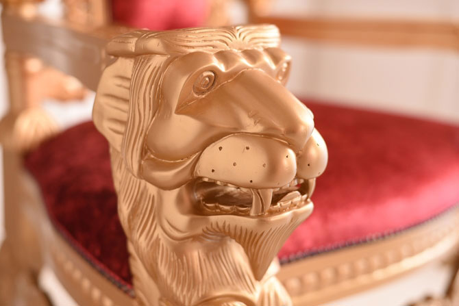 楽天市場】王様の椅子 ビッグライオンキング : もみじや家具