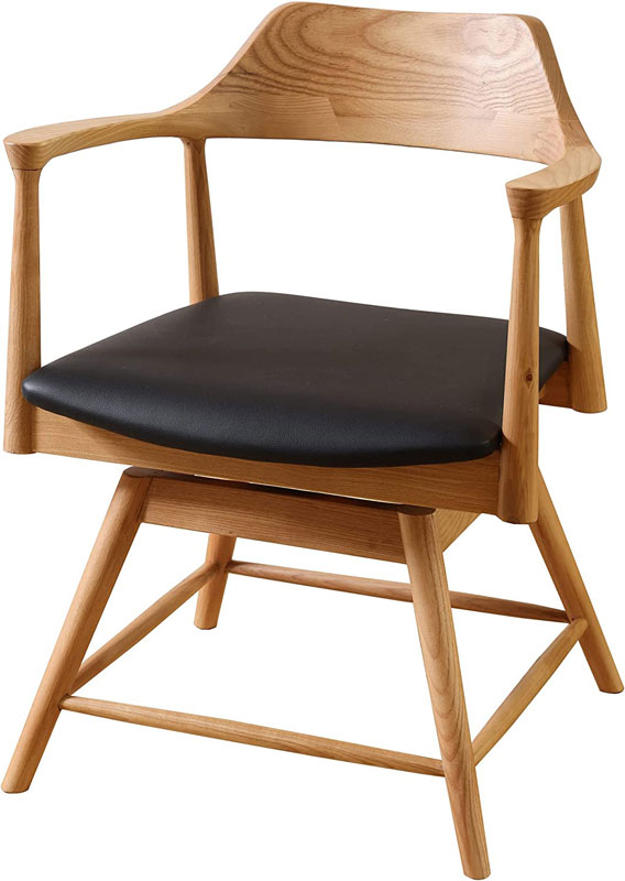 楽天市場】回転式ダイニングチェア ロジャー Roger : もみじや家具