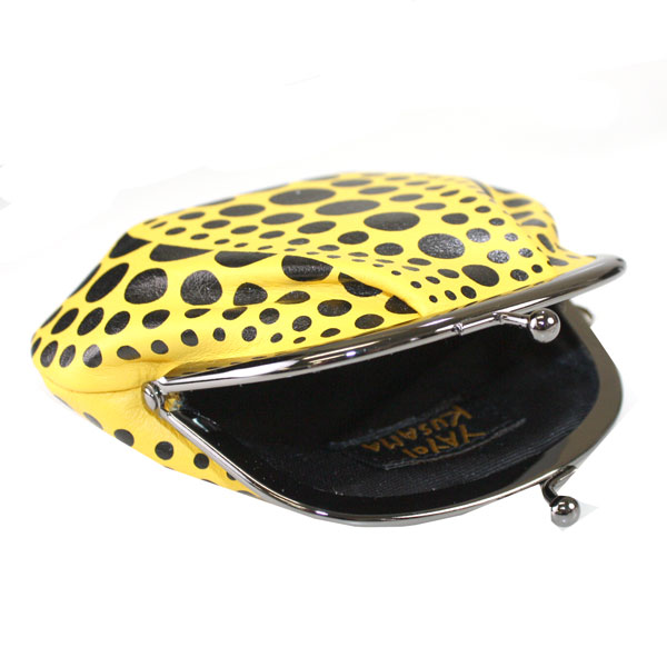 楽天市場】草間彌生 yayoi kusama 財布 がま口 コイン PUMPKIN