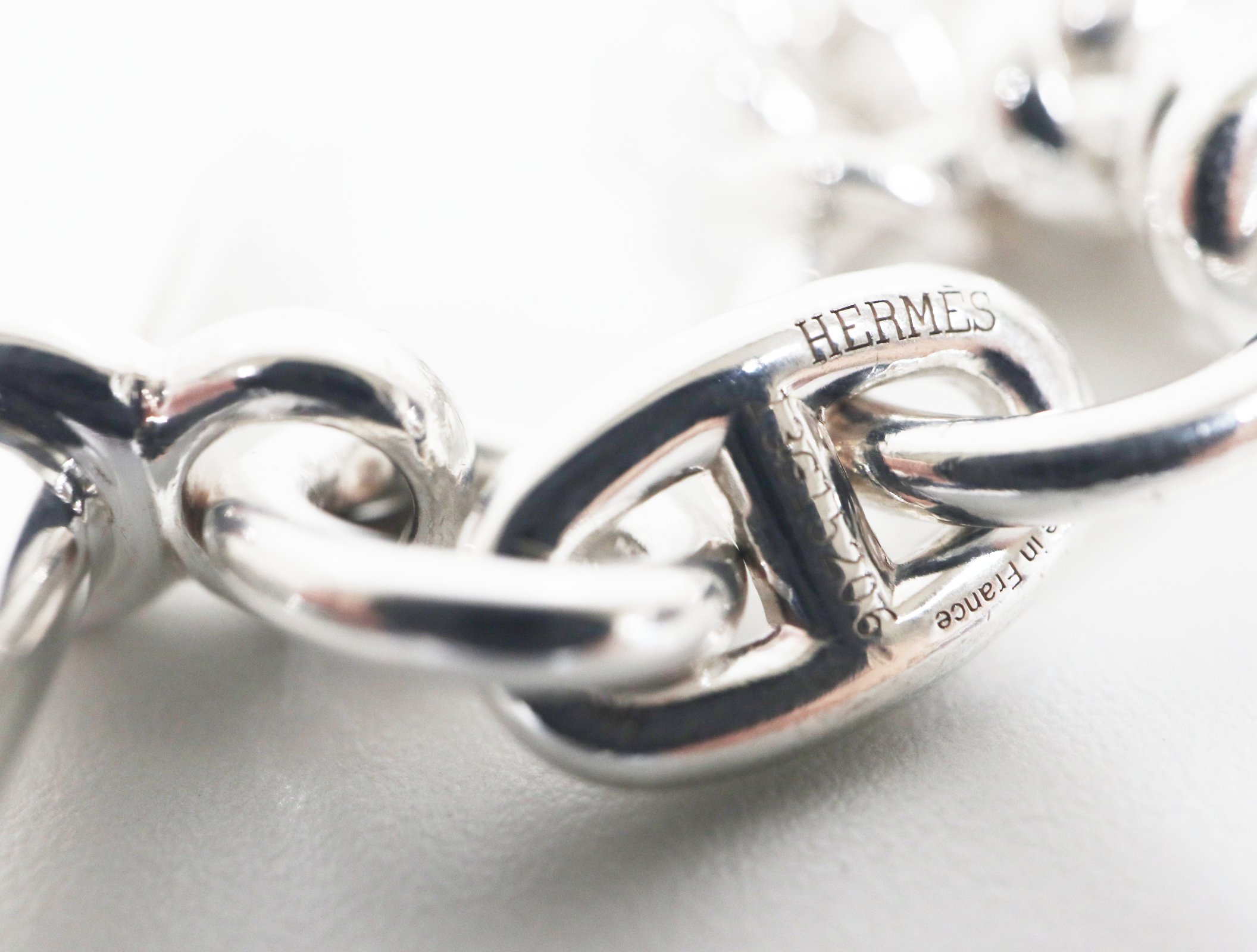 楽天市場】エルメス HERMES エトセトラ4 シルバー チェーン