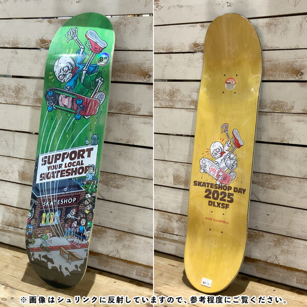 楽天市場】スケートショップデー 2025 デッキ SSD25 DLX SHOP KEEPER