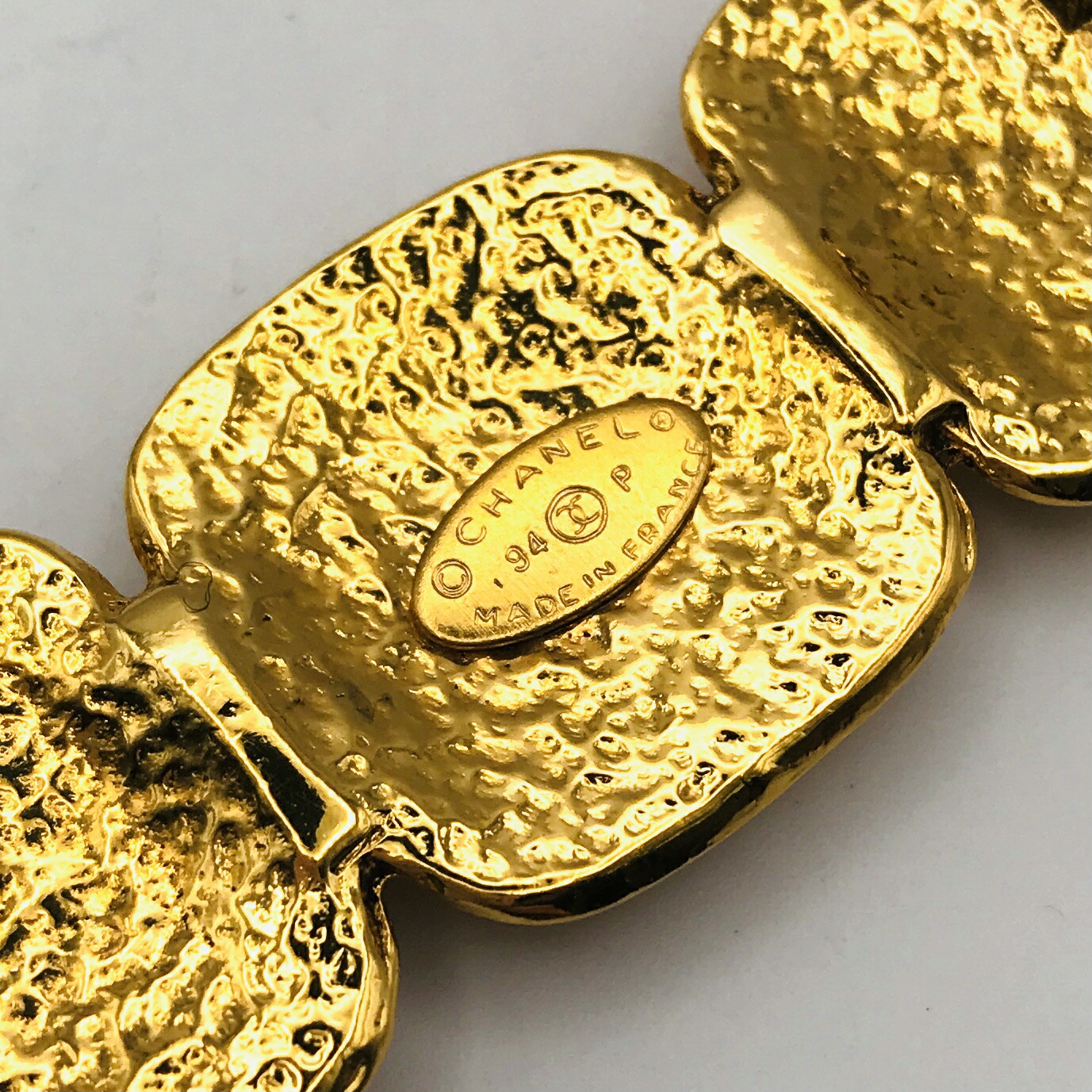 楽天市場】【中古】良品 CHANEL シャネル 3連 ココマーク ヴィンテージ