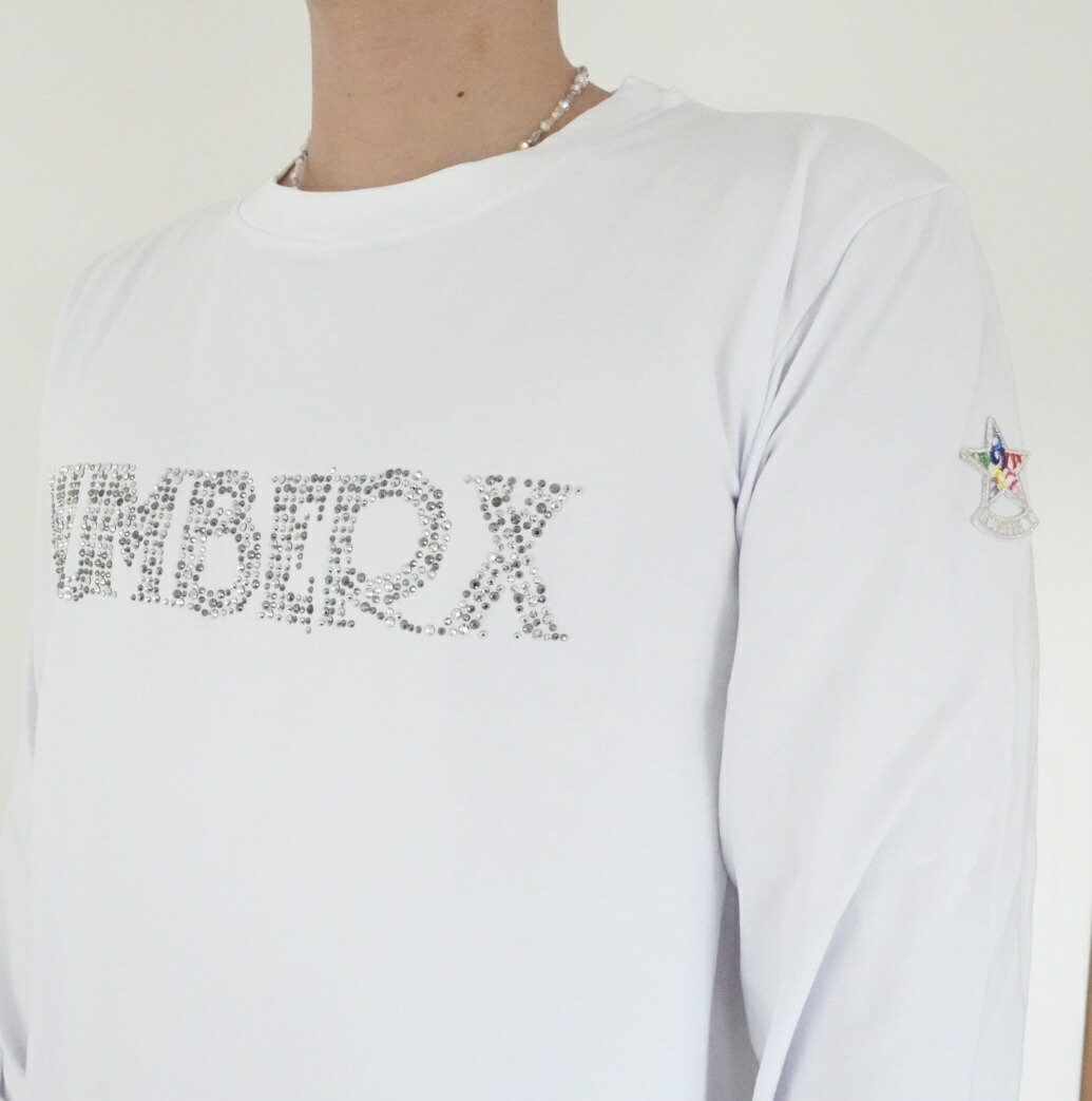 楽天市場】NUMBERX ラインストーン galaxy 星 ロゴ 長袖tシャツ