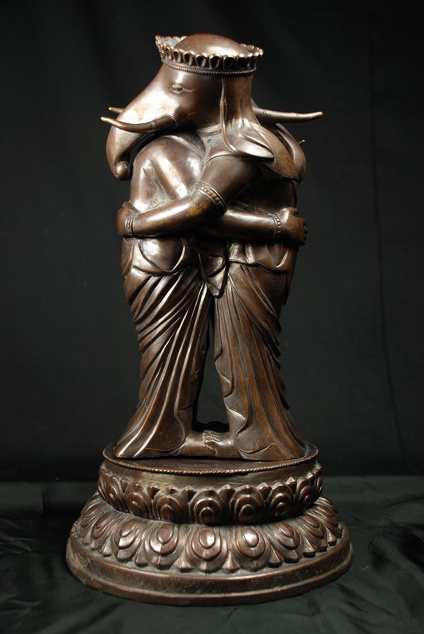 楽天市場】聖天（歓喜天） 銅造彫金仕上げ 一点もの : 仏像仏画