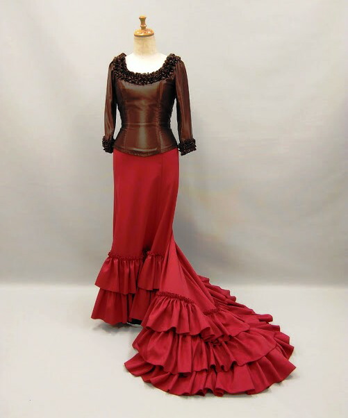 楽天市場】練習用コリン レッスン用バタデコリン フラメンコ衣装