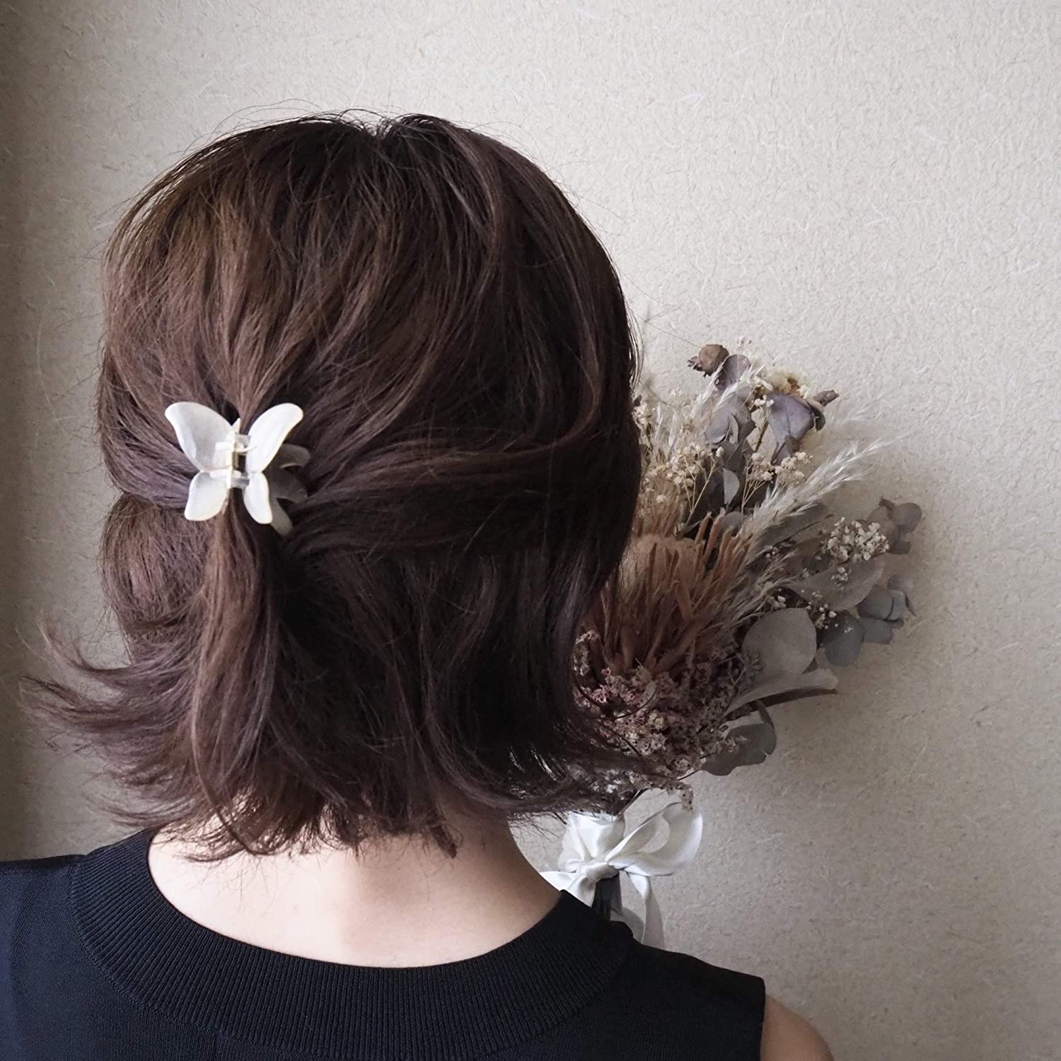 楽天市場】クリップ 蝶 蝶々 バタフライクリップ 髪飾り ヘアクリップ