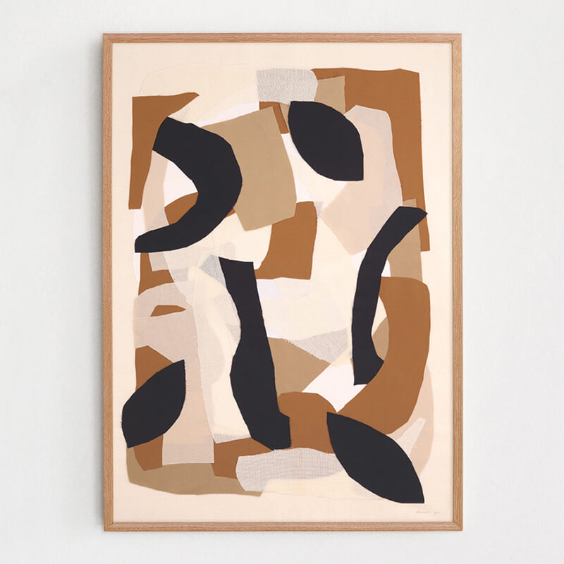 楽天市場】デンマーク ATELIER CPH ポスター FRAGMENT [no.87] 50x70cm