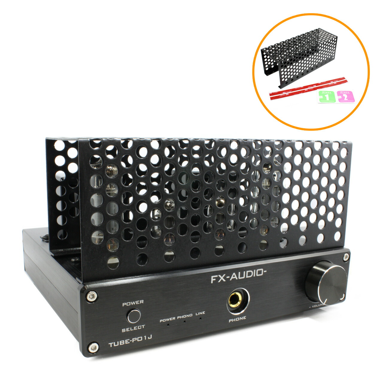楽天市場】FX-AUDIO- TUBE-P01J専用 真空管・トランス保護ケージ : NFJ
