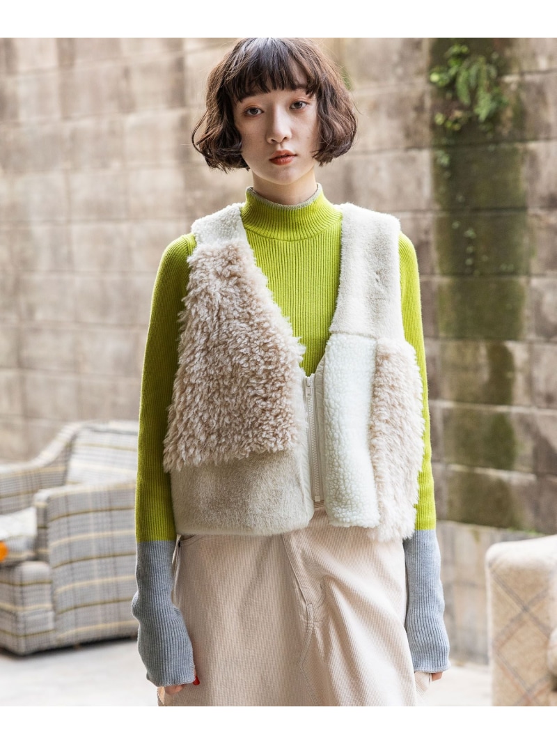 楽天市場】【SALE／30%OFF】クレイジーファーベスト niko and