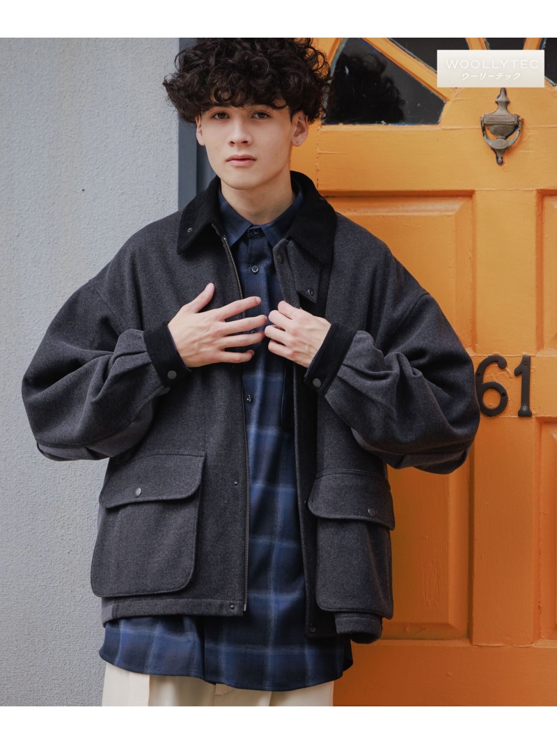 楽天市場】ウーリーテックハンティングブルゾン niko and