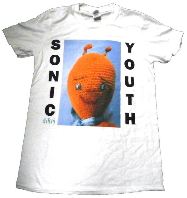 楽天市場】【SONIC YOUTH】ソニックユース「DIRTY」Tシャツ : バンドT