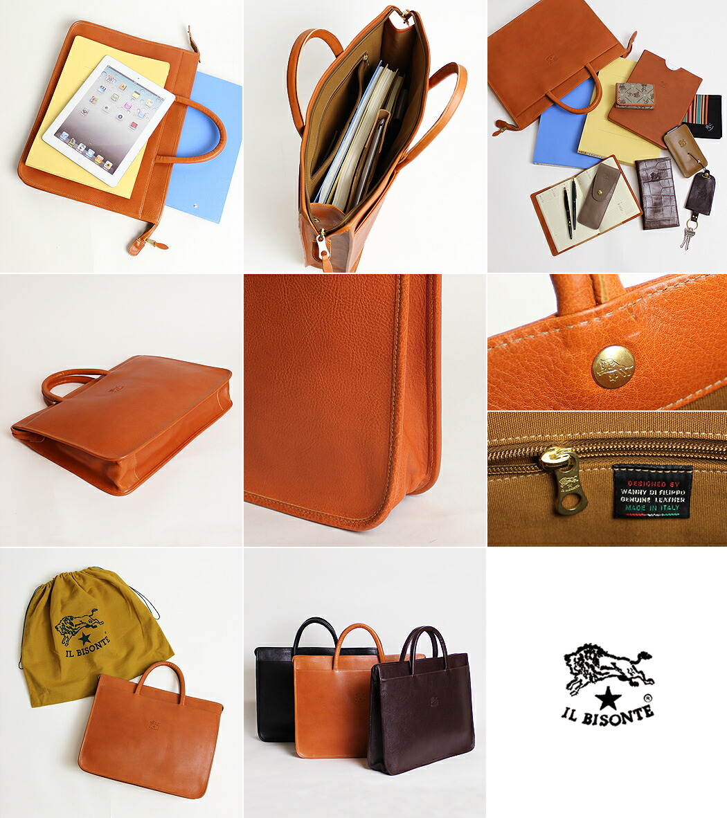 楽天市場】イルビゾンテ バッグ ブリーフケース ビジネスバッグ トート