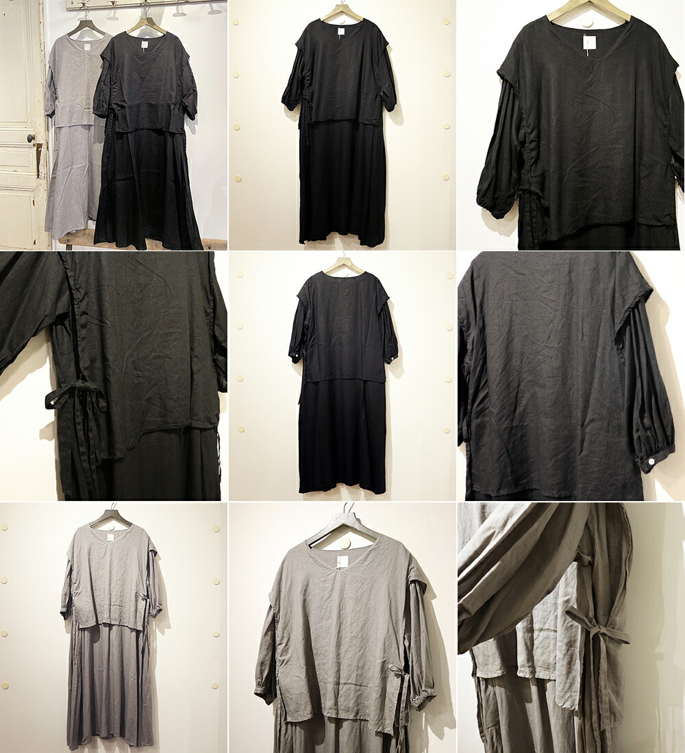 楽天市場】【s30】【ガーゼ/Gauze#】リネンシアターワンピース【送料