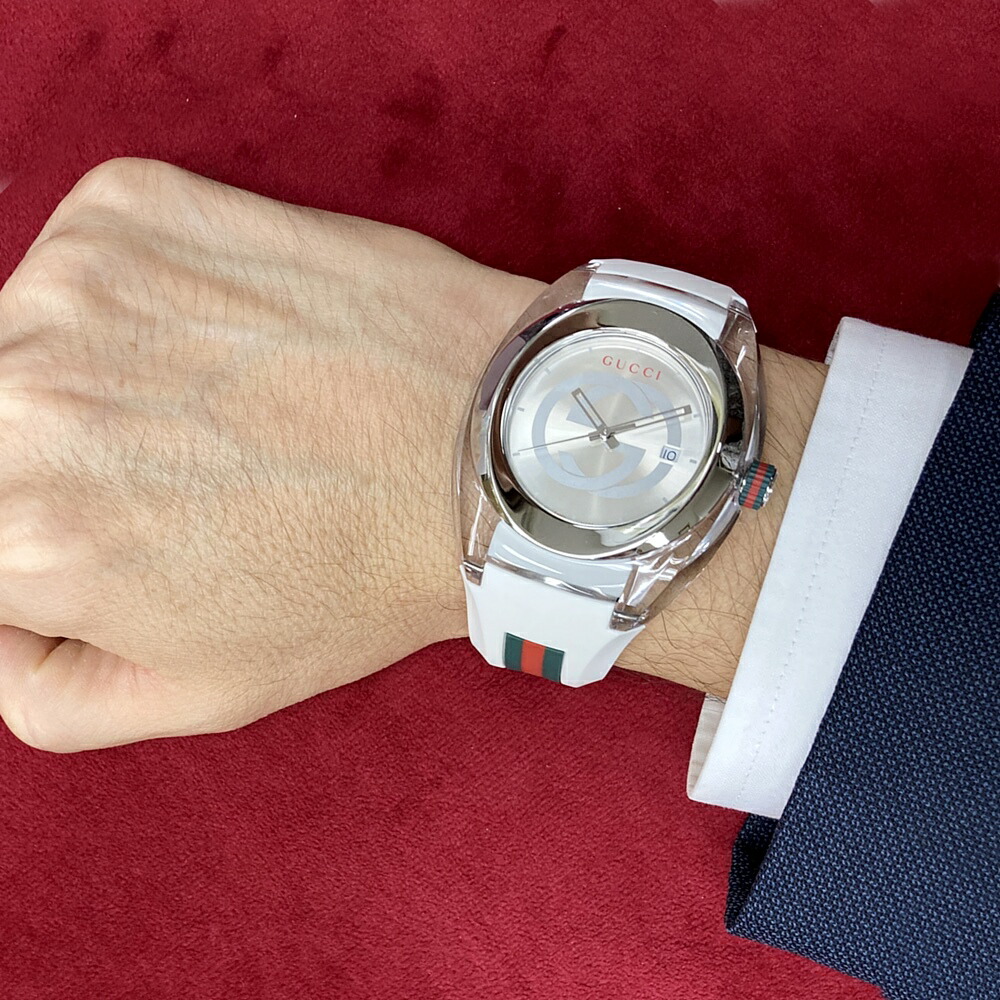 楽天市場】グッチ 腕時計 手表 収納ケース 付き メンズ グッチ時計