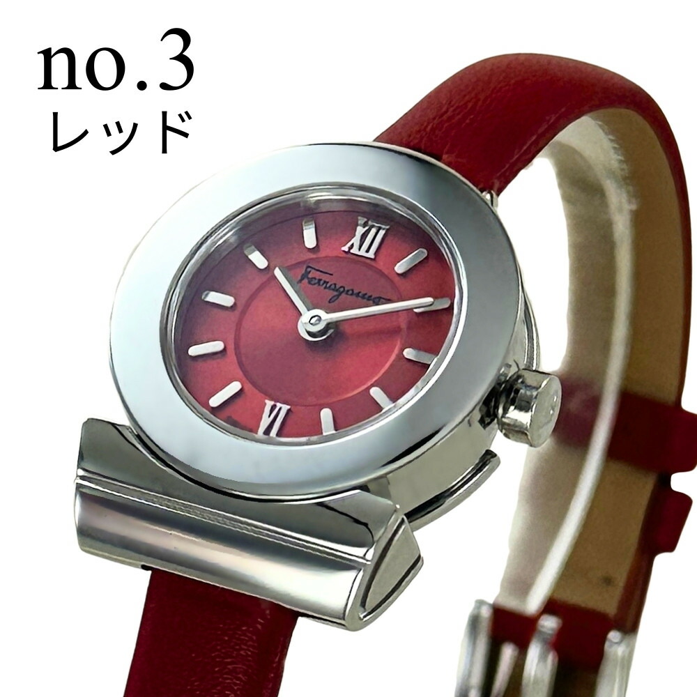 楽天市場】フェラガモ（文字盤カラーレッド）（腕時計）の通販